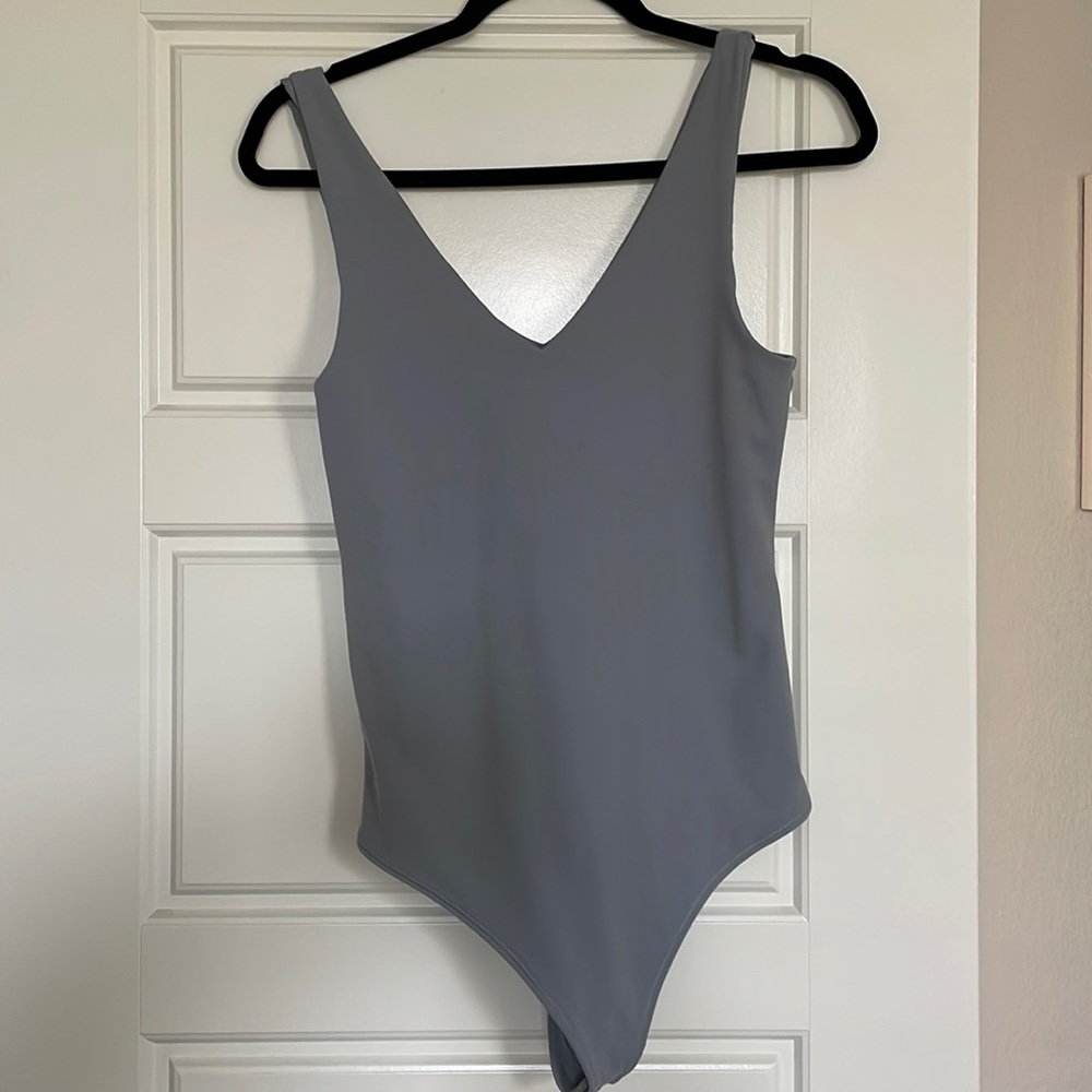 Abercrombie & Fitch blue bodysuit